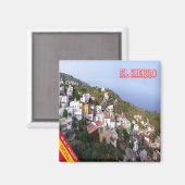 zES140 EL HIERROパイン、カナリア、冷蔵庫 マグネット (正面/裏面)