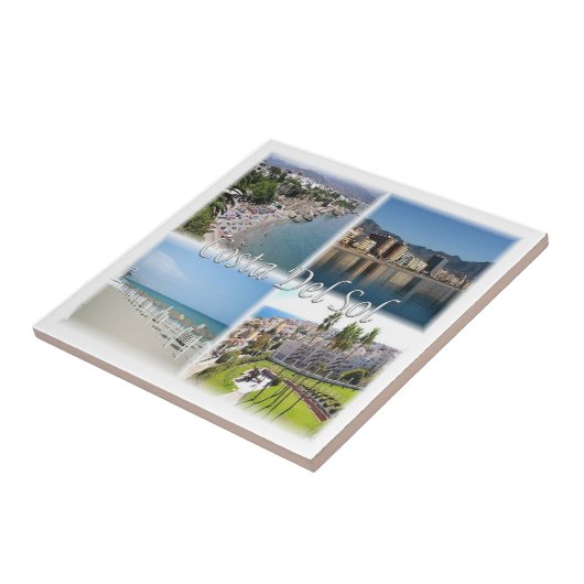 zES156 COSTA DEL SOL，スペイン， タイル (側面)