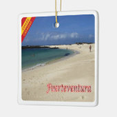zES160 FUERTEVENTURA playa el Cotillo, セラミックオーナメント (左)