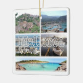 zES163 PALMA Mallorca Deia Soller. セラミックオーナメント (左)