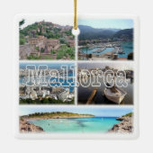 zES163 PALMA Mallorca Deia Soller. セラミックオーナメント (裏面)