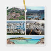 zES163 PALMA Mallorca Deia Soller. セラミックオーナメント (正面)