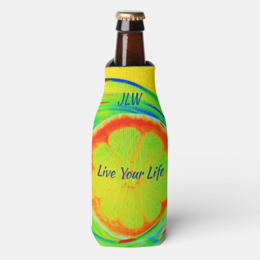 Zestを使って人生を生きる ボトルクーラー (ボトル正面)