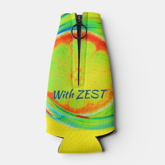 Zestを使って人生を生きる ボトルクーラー (裏面)