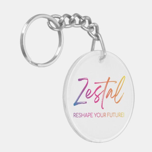 Zestal - Reshape Your Future! キーホルダー (正面左)