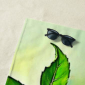 Zesty Citrus Burst of Sunshine Design ビーチタオル (インサイチュ)