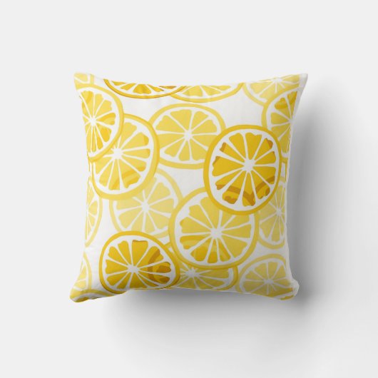 Zesty Lemon Slice クッション (裏面)