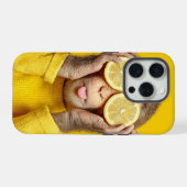  Zesty Monkey - Funny Lemon Eye Monkey Phone Case iPhoneケース (裏面横)