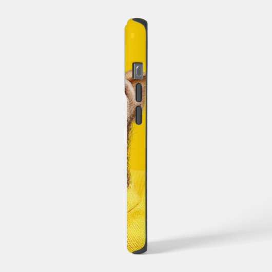  Zesty Monkey - Funny Lemon Eye Monkey Phone Case iPhoneケース (左側面)