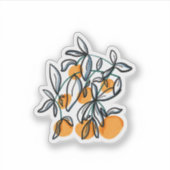 Zesty Orange シール (正面)