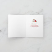 Zesty Spicy Holdayの季節付き挨拶おもしろい カード (内部)