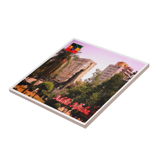 zET003 ADDIS ABABA、高層建物、 タイル (側面)