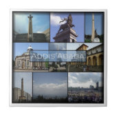 zET012 ADDIS ABABA，モザイク， タイル (正面)