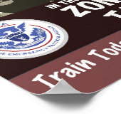 ZETAポスター – ヘリコプター ポスター (角)