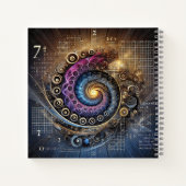 Zeta & Spiral Math ノートブック (裏面)