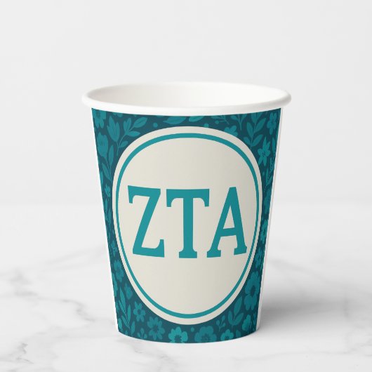 Zeta Tau Alpha 紙コップ (裏面)