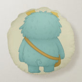 Zetti Kissen – Das vergessliche ADHS-Monster  ラウンドクッション (裏面)