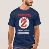 'Zeurklager' parodie Recht op spreken T Shirt Tシャツ (正面)