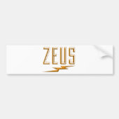 Zeus バンパーステッカー (正面)