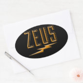 Zeus 楕円形シール (封筒)