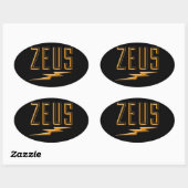 Zeus 楕円形シール (シート)