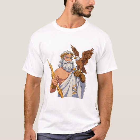 Zeus god of the sky tシャツ (正面)