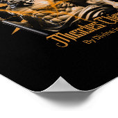 Zeus Greek Gods Thunder Mythology Gym Fitness Moti ポスター (角)