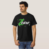 zevent stathがフラッツをおもしろい放つ tシャツ (正面フル)