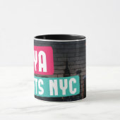 Zeya Meets NY Mug マグカップ (中央)