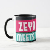 Zeya Meets NY Mug マグカップ (左)