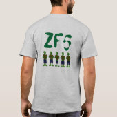 ZF5フロントヘッド Tシャツ (裏面)