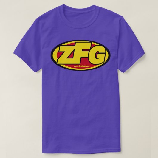 ZFG年 Tシャツ (デザイン正面)