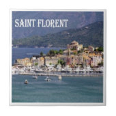zFR009 SAINT FLORENT, Corsica Corse, タイル (正面)