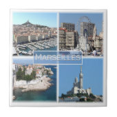zFR035 MARSEILLES，フランス， タイル (正面)