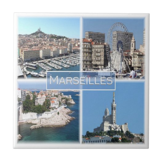 zFR035 MARSEILLES，フランス， タイル (正面)