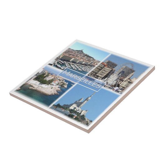 zFR035 MARSEILLES，フランス， タイル (側面)