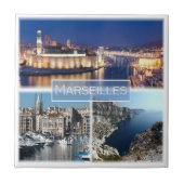 zFR036 MARSEILLES，フランス， タイル (正面)