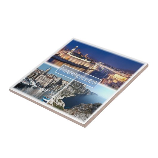 zFR036 MARSEILLES，フランス， タイル (側面)