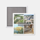 zFR042 VERSAILLES The Palace，フランス，冷蔵庫 マグネット (正面/裏面)