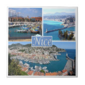 zFR044 NICE, Provence，フランス， タイル (正面)