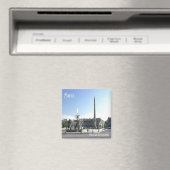 zFR050 PARIS, Place de la Concorde,冷蔵庫 マグネット (インサイチュ (食洗機))