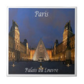zFR052 PARIS, Louvre Palace,フランス, タイル (正面)