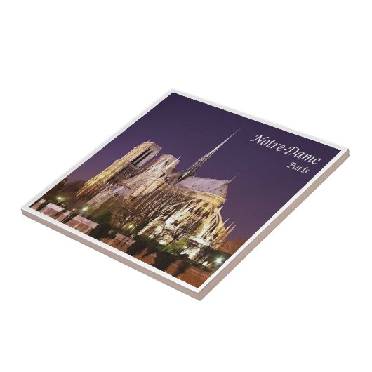 zFR055 NOTRE-DAME,パリ,フランス, タイル (側面)