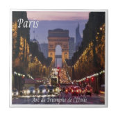 zFR064 ARC DE TRIOMPHE,パリ,フランス, タイル (正面)