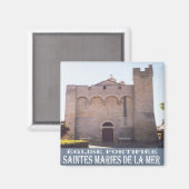 zFR074 SAINTES-MARIES-DE-LA-MER, フランスのRiviera, マグネット (正面/裏面)
