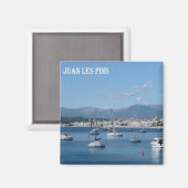 zFR093 JUAN LES PINS, Riviera,フランスの冷蔵庫 マグネット (正面/裏面)
