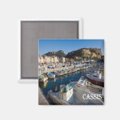 zFR100 CASSIS, Riviera,フフランスのランス,冷蔵庫 マグネット (正面/裏面)