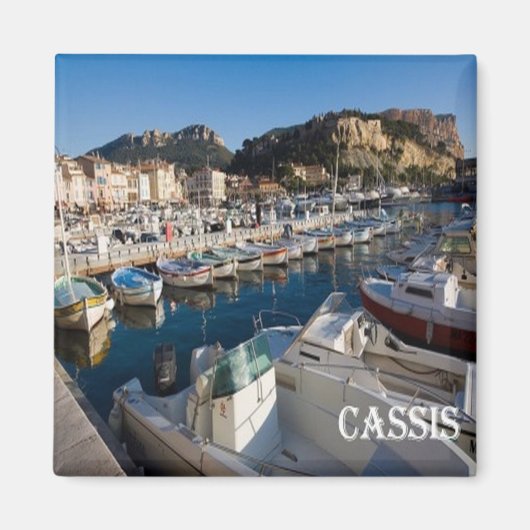 zFR100 CASSIS, Riviera,フフランスのランス,冷蔵庫 マグネット (正面)