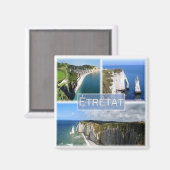 zFR101 ETRETAT Normandy、冷蔵庫 マグネット (正面/裏面)