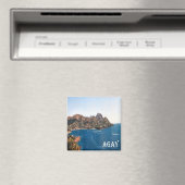 zFR108 AGAY フランスの Riviera,フランス,冷蔵庫 マグネット (インサイチュ (食洗機))